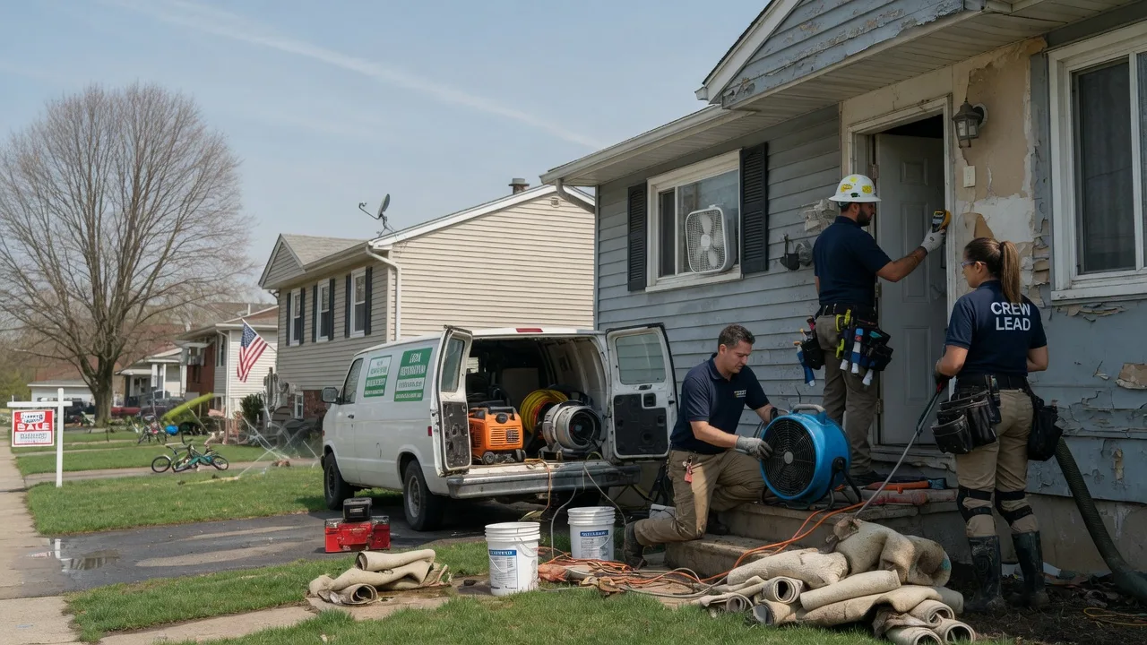 Flood Cleanup in Edmond, OK near me